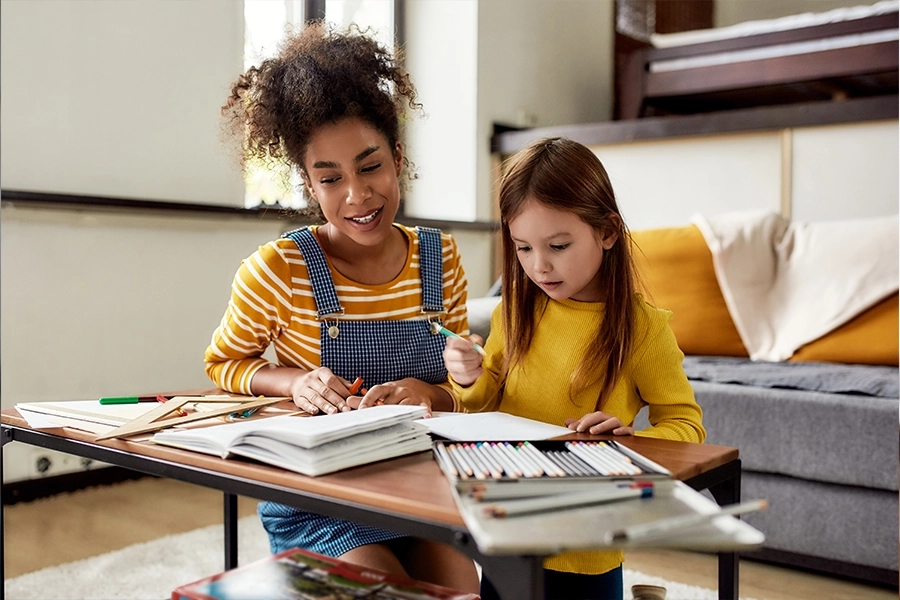 Accompagnement aux actes quotidiens de l'enfant